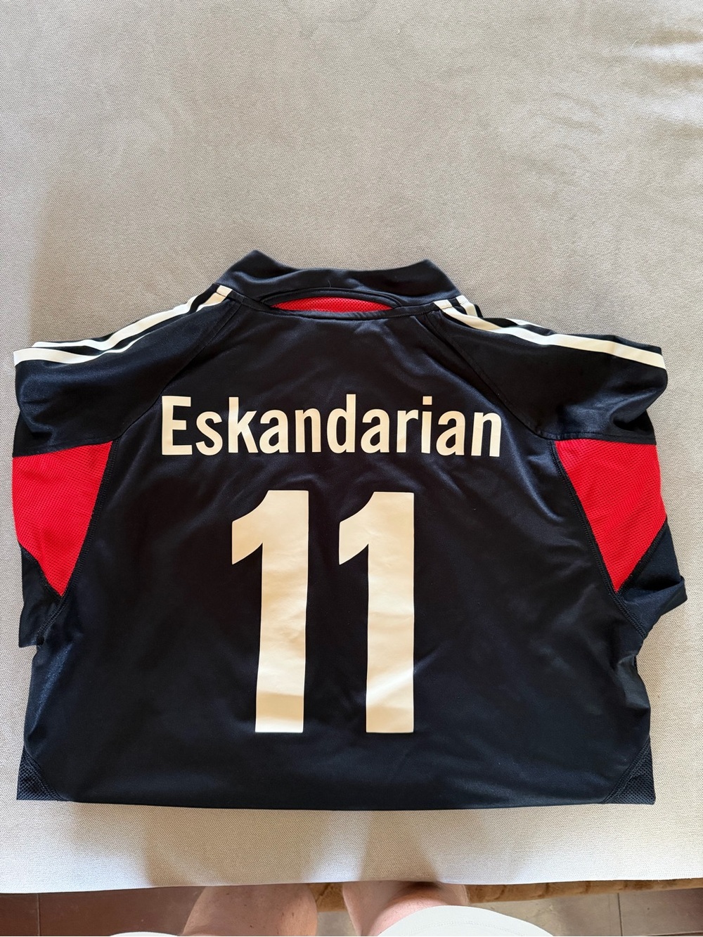 Rare 2003-04 DC United Home Alecko Eskandarian Kit Men’s Size Small
